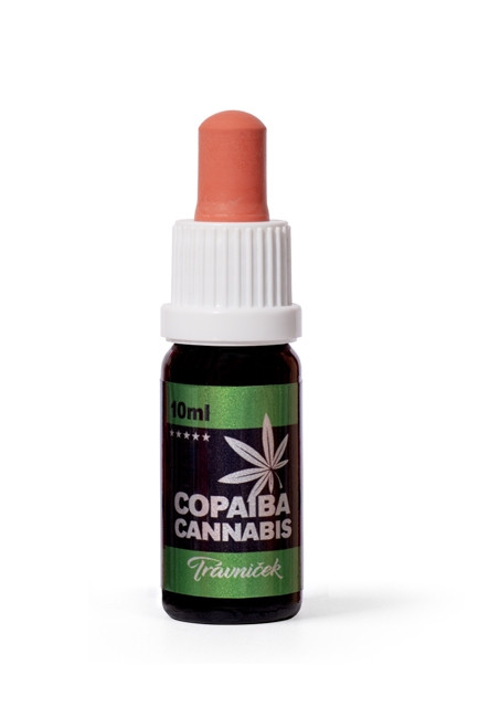 Copaiba  - Cannabis full spectrum   ( TETRA EXTRACT ) 10ml - Zápalové procesy v tele + helikobakter. regenerácia (pohybový aparát)