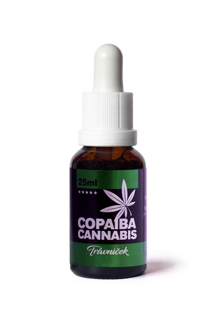 Copaiba  - Cannabis full spectrum  ( TETRA EXTRACT )  25ml -- Zápalové procesy v tele + helikobakter. regenerácia (pohybový aparát)