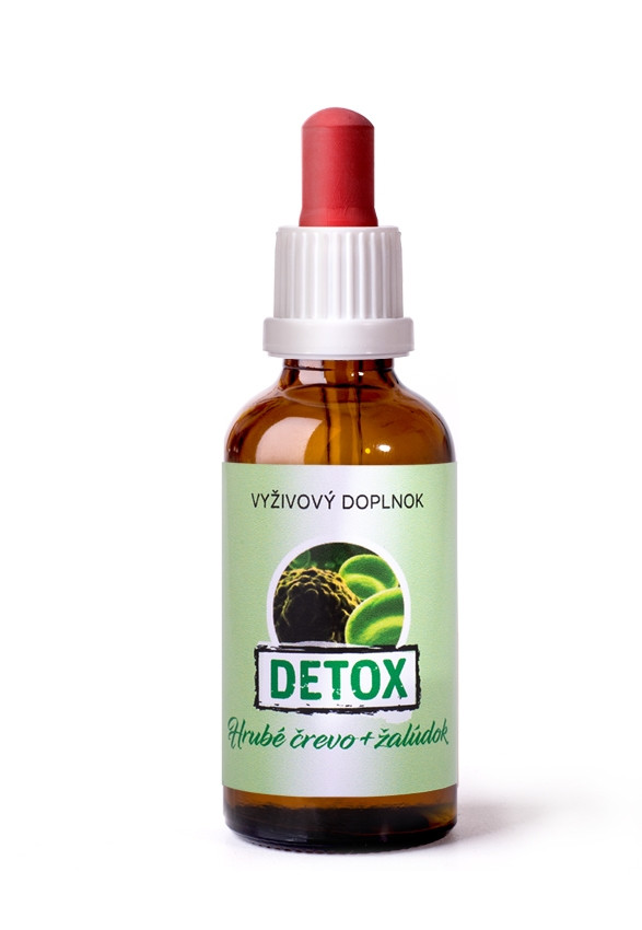 DETOX-2  - hrubé črevo + žalúdok