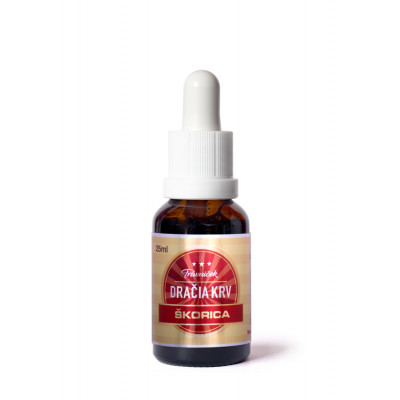 DRAGON HERBS - Dračia krv Škorica 25ml /pri kúpe 3ks + 1ks GRATIS/