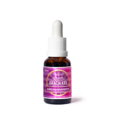 DRAGON HERBS - Dračia krv Ashwagandha 25ml  ( pri kúpe 3ks + 1ks GRATIS )