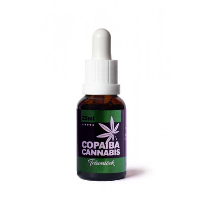 Copaiba  - Cannabis full spectrum  ( TETRA EXTRACT )  25ml -- Zápalové procesy v tele + helikobakter. regenerácia (pohybový aparát) ( pri kúpe 3ks + 1ks GRATIS )